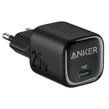 أنكر شاحن حائط بقوة 25 وات USB-C موديل A2656L11 - أسود
